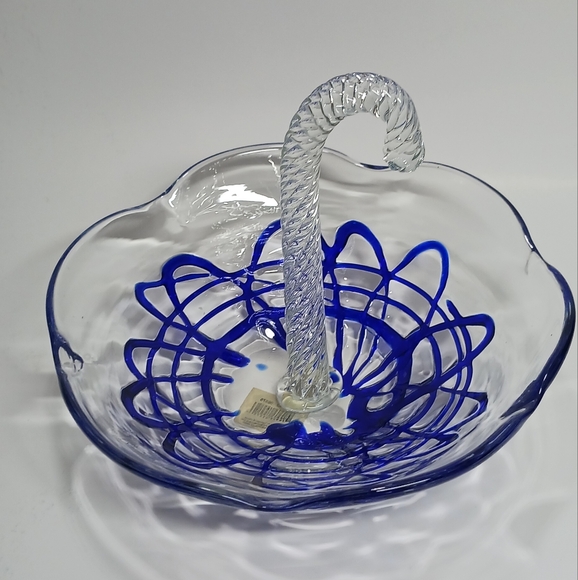 Art Glass Umbrella 6.5" Inches By Design Society - Picture 2 of 7